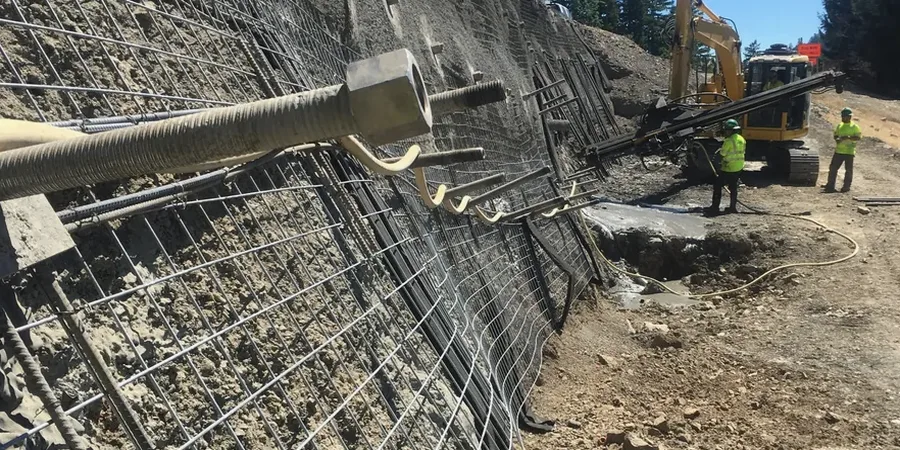 Illustrative image of Slope stabilization design in Drummondville